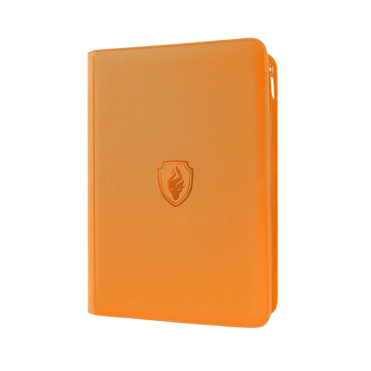 9 Pocket Trading Card Binder, PU Cover Zipper Card Collection Album, Sturdy 360 Side-Loading Card Folder Holder for Game Cards