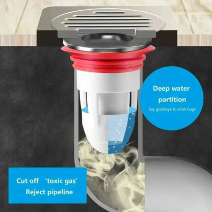 1PC Floor Drain Bullet Anti Odor Core Deodorization Drainage Pipe Toilet Core Sewer Pest Control Device No Peculiar Smell2026