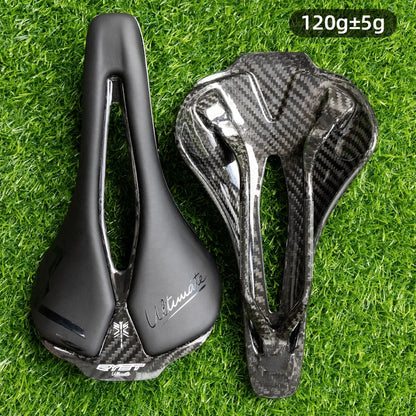 RYET 3D Printed Bicycle Saddle 120g Carbon Cushion Super Light Bike Seating for MTB Gravel Road Bike Seat Cycling Accessories