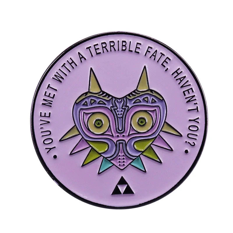 The Legend of Zelda Enamel Pins Anime Zelda Manga Brooches for Women Men Lapel Pins Badges on Backpack Clothes Accessories Gifts