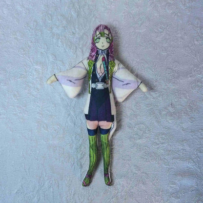2025 Demon Slayer Abstract Doll Nezuko Tomioka Yoshio Mouse Dry Demon Slayer Doll Wire Frame style