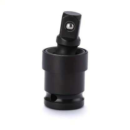 1/2 Inch Drive Universal Joint Socket Adapter, 360° Swivel Steel Ball Impact Socket for Electric Wrench Efficiency Enhancement,