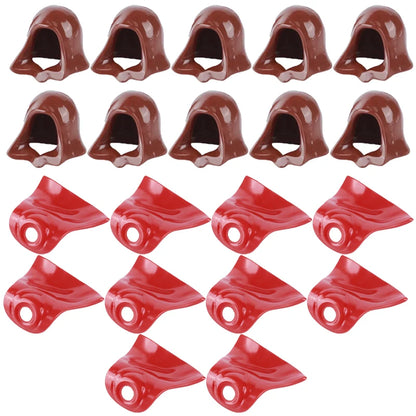MOC Character Accessories Building Blocks Medieval Soldier Hood Wearing Coat Cape Battle Robe Mini Brick Boy Toy Gift K034 DIY