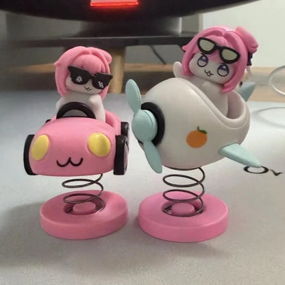 10cm Doro Yo-yo Doll Cute Figure Anime Games Peripheral Custom Model Doll Cute Decoration Toy Collections Holiday Gifts for boy