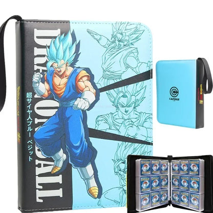 400pcs/900pcs Anime Dragon Ball Card Album Book Collection Card Storage Folder Hold Vegeta Iv Game Cards Binder Holder Kids Gift