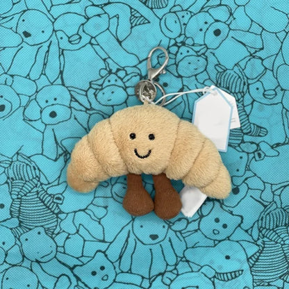 Hot tea bag Jc Cute Plush Toy label cute girl bag charm plush toy keychain Kawaii plush toy Limited New Gift bag