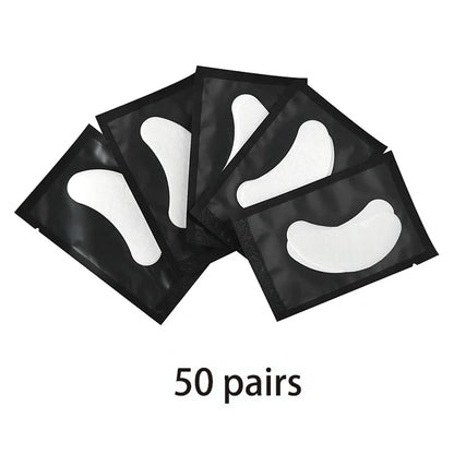 20/50/100pcs Eye Patches Eyelash Extension Under Eye Pads Makeup Eyelash Patches Tip Stickers Pads For Eyelash Extension Makeup