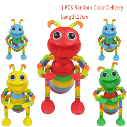 2025 New Fidget Slug Toy for children  3D Colorful Sensory Slug Relieves Fun Decompression Toy Creative Twist Fox/Ant/Fidget Toy