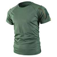 Green O-Neck ZIP