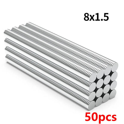 Super Strong Neodymium Magnet N35 NdfeB Permanent Magnetic imanes Round Powerful Magnets Refrigerator Magnet  2x2/6x2/6x3/10x3