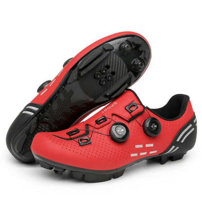 Cycling Shoes Men's Mountain Bike And Road Cycling Shoes,Lightweight And Breathable,Suitable For Speed Riding, Off-road, SPD-MTB