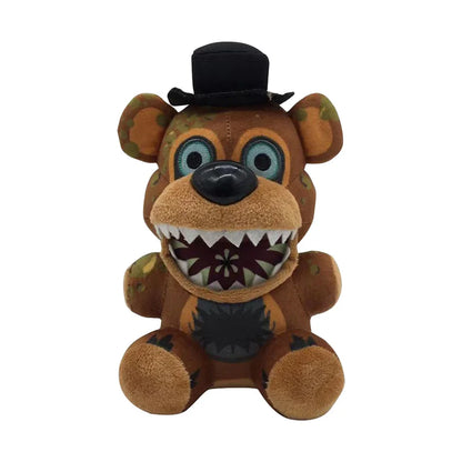 FNAF Five Nights at Freddy's Freddy Fazbear Bonnie Foxy Sundrop Moondrop 18cm Soft Plush Doll Collectible Toy Gifts for Kids