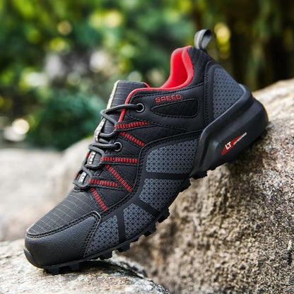 Cycling Shoes Men's Shoes Lockless Bicycle Sports Shoes Outdoor Mountain Off-road Lightweight Non-Slip Wear-Resistant Shoes39-47