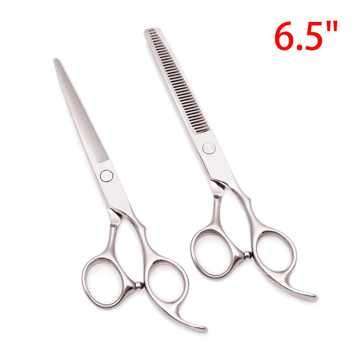 Professional Barber Scissors Set Japanese Steel Straight Thinning Texturizing Shears Precision Ground Sharp for Salon Home  Use