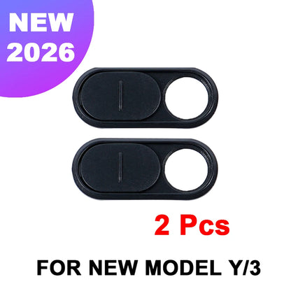 TESY Car Camera Cover For Tesla Model Y 3 Cybertruck All Webcam Slide Blocker Privacy Protector Compatible with PC Laptop