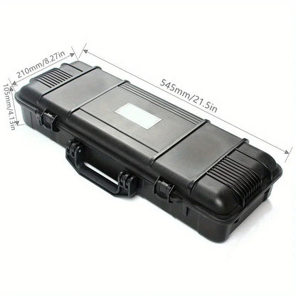 Case Bag Organizer Storage Box Camera Photography Sights Sealed Shockproof Safety Protector Instrument Tool Box with Sponge