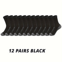 12 Pairs Black