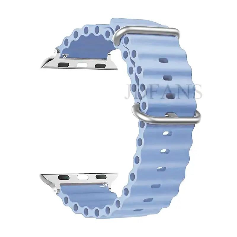 Strap For Apple watch ultra band 49mm 44mm 45mm 41mm 40mm 38mm 44 45 mm 1:1 Original Ocean belt iWatch series 9 10 8 7 se bands