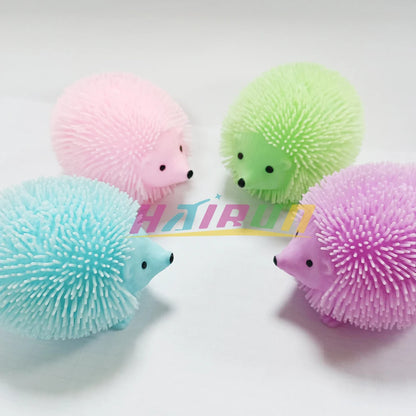 Animals Squeeze Ball Pinch Funny Cute Doll Toy Spiky Balls Toy Glitter Sensory Fidget Toy Stress Relief for Adult Toys