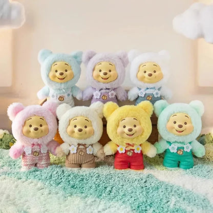 2026 New Winnie The Pooh Candy Series Blind Box,Cute Vinyl Face Pendant Pupu Bear Doll Fashion Trend Toy Christmas Gifts