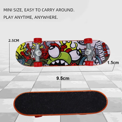 1/3/5pcs Mini Professional Finger Skateboards Funny Fingertip Fingerboard Anti Stress Sensory Toys For Boys Party Favors Gifts