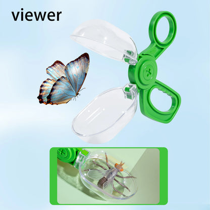 Insect Observation Box With Magnifying Glass Children's Insect Observation Box Transparent Collection Observation Research