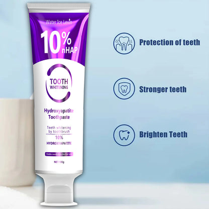 10% Nanoh Hydrogen Oxide Toothpaste, Gently Cleans Teeth with Gently, Brush Your Teeth, Deep Cleansing, Romantic Date, Daily Use, Say Goodbye to Embarrassment, Confident and Speaking