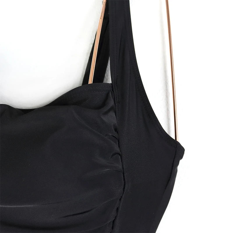 2024 One Piece Swimsuit Sexy Plus Size Swimwear Women Tummy Control Beach Wear for Bathing Suits Monokini Maillot De Bain Female