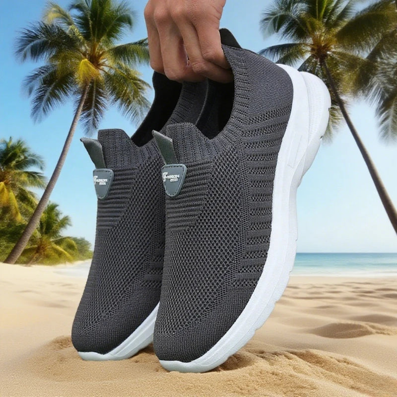 Running Mesh Shoes Fashion Casual Sneakers Outdoor Breathable Athletic Gym Men Tennis Footwear Lightweight Zapatillas De Hombre