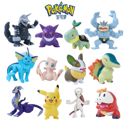 Pokemon Anime Figures Ice Eevee Pikachu Flying Dragon Collection Figure Cute Action Toys Model Pok é mon Kids Birthday Gifts