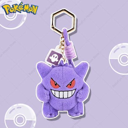 Original Pokemon Mimikyu Gengar Snorlax Umbreon Plush Toy Keychain Kawaii Espeon Jigglypuff Sprigatito Quaxly Peluche Dolls Gift