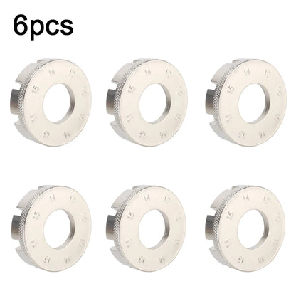 Bicycle Spoke Wrench Tool Mountain Bike Demolition Axis Repair Tools Steel Wire Adjustment Chrome Plated Spanner Wrench Tools