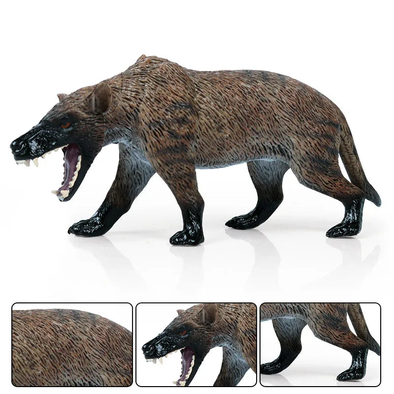 Oenux Prehistoric Wild Animals Simulation Armadillo Doedicurus Sabretooth Model Action Figures PVC Collection Toy For Kid Gift