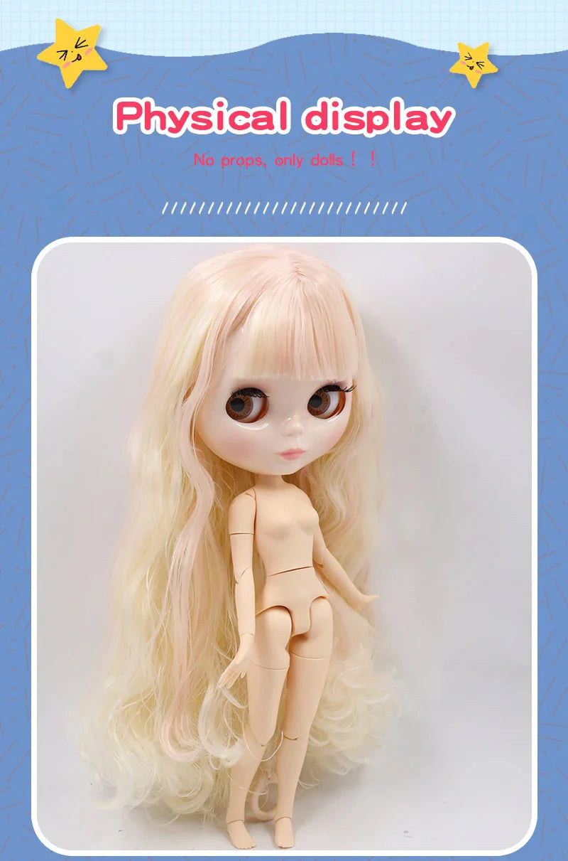 ICY DBS Blyth doll Suitable DIY Change 1/6 BJD Toy special price OB24 ball joint body anime girl