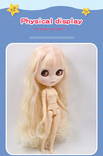 ICY DBS Blyth doll Suitable DIY Change 1/6 BJD Toy special price OB24 ball joint body anime girl