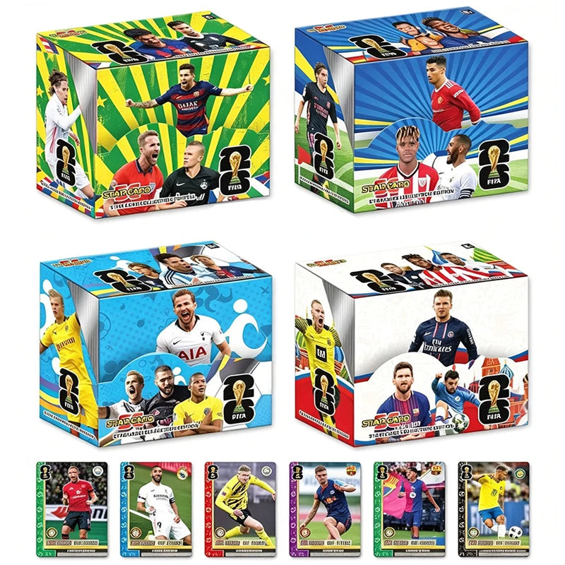 In Stock Panini 2026 New FIFA World Cup Soccer Cards Pack Panini Football Star Cards Soccer Memorabilia Collection Football Card