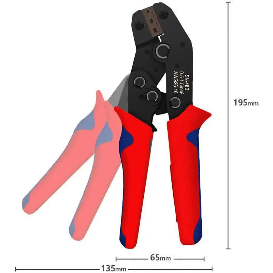 Male Female Wire Box Insulated Cable Macho Connector Electrical Crimp Terminals Termin Spade Connectors Assorted Kits
