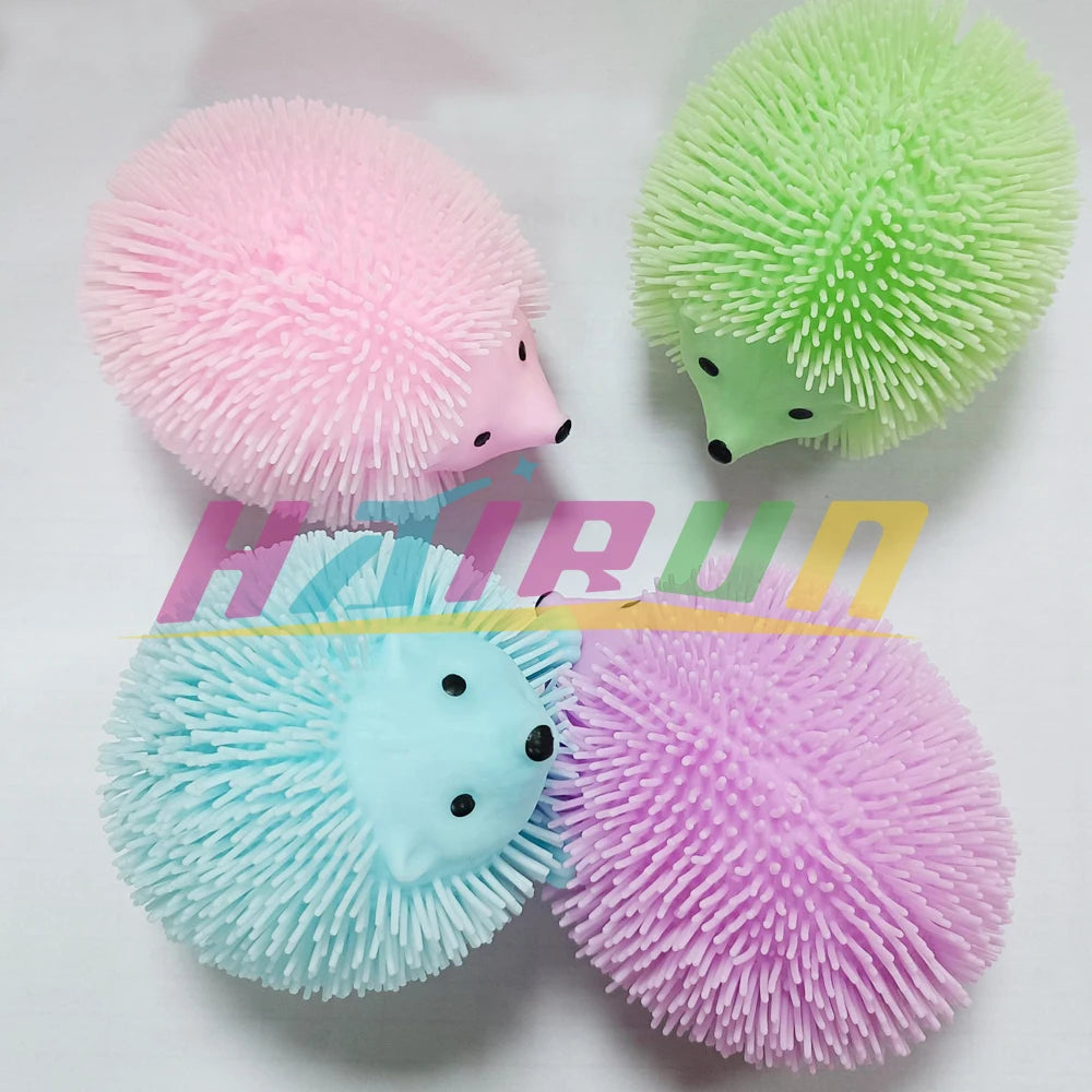 Animals Squeeze Ball Pinch Funny Cute Doll Toy Spiky Balls Toy Glitter Sensory Fidget Toy Stress Relief for Adult Toys