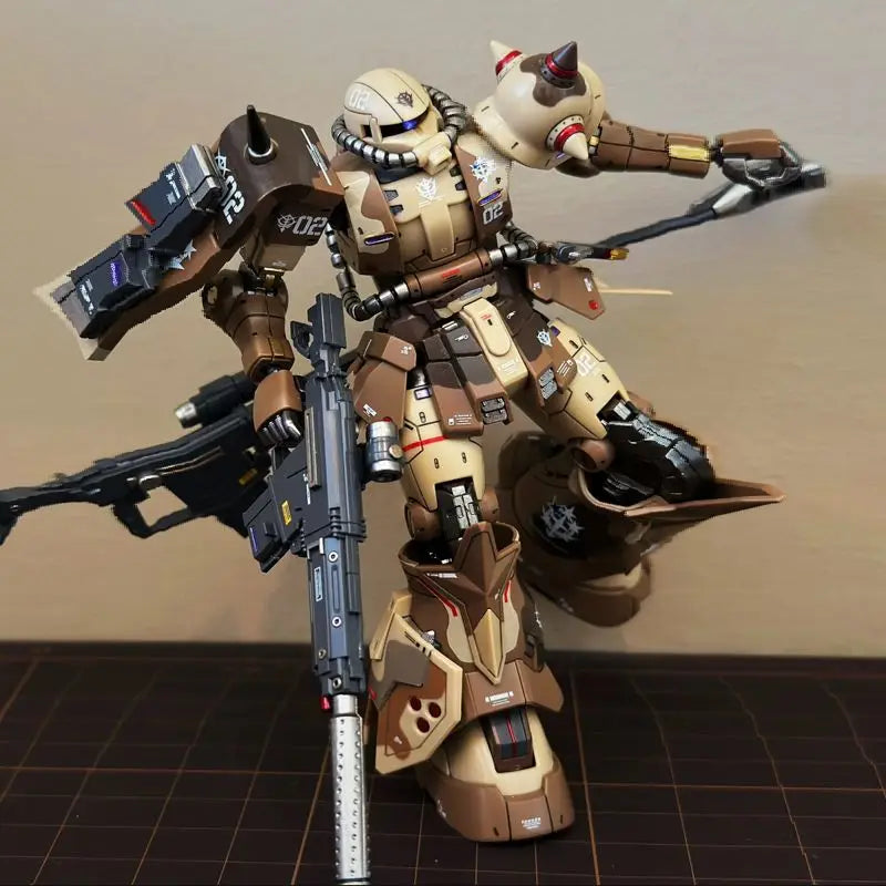 Hg 1/144 Ms-06gd Zaku Southern Cross Star Selma Assembly Action Figures Robot Plastic Model Children'S Educational Toys Gift