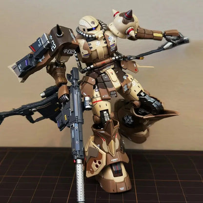 Hg 1/144 Ms-06gd Zaku Southern Cross Star Selma Assembly Action Figures Robot Plastic Model Children'S Educational Toys Gift