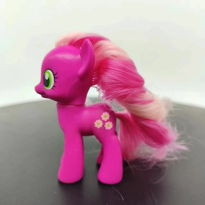 Original Hasbro My Little Pony Anime Figures Cute Twilight Sparkle Rainbow Fluttershy Pinkie Pie Rarity Collect Model Toy Gift