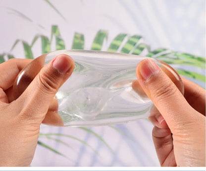 Clear Maltose Syrup Ball Slow Rebound Fidgeting Adult Kids Toys Stress Relief Stress Resistant Ball Squeeze Gift Reliever
