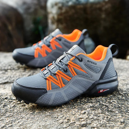Cycling Shoes Men's Shoes Lockless Bicycle Sports Shoes Outdoor Mountain Off-road Lightweight Non-Slip Wear-Resistant Shoes39-47