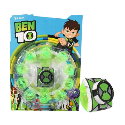 Omnitrix BEN10 Action Figures Ben Tennyson Projection Watch Deformation Sound Light Doll Smart Watch Children's Birthday Gifts