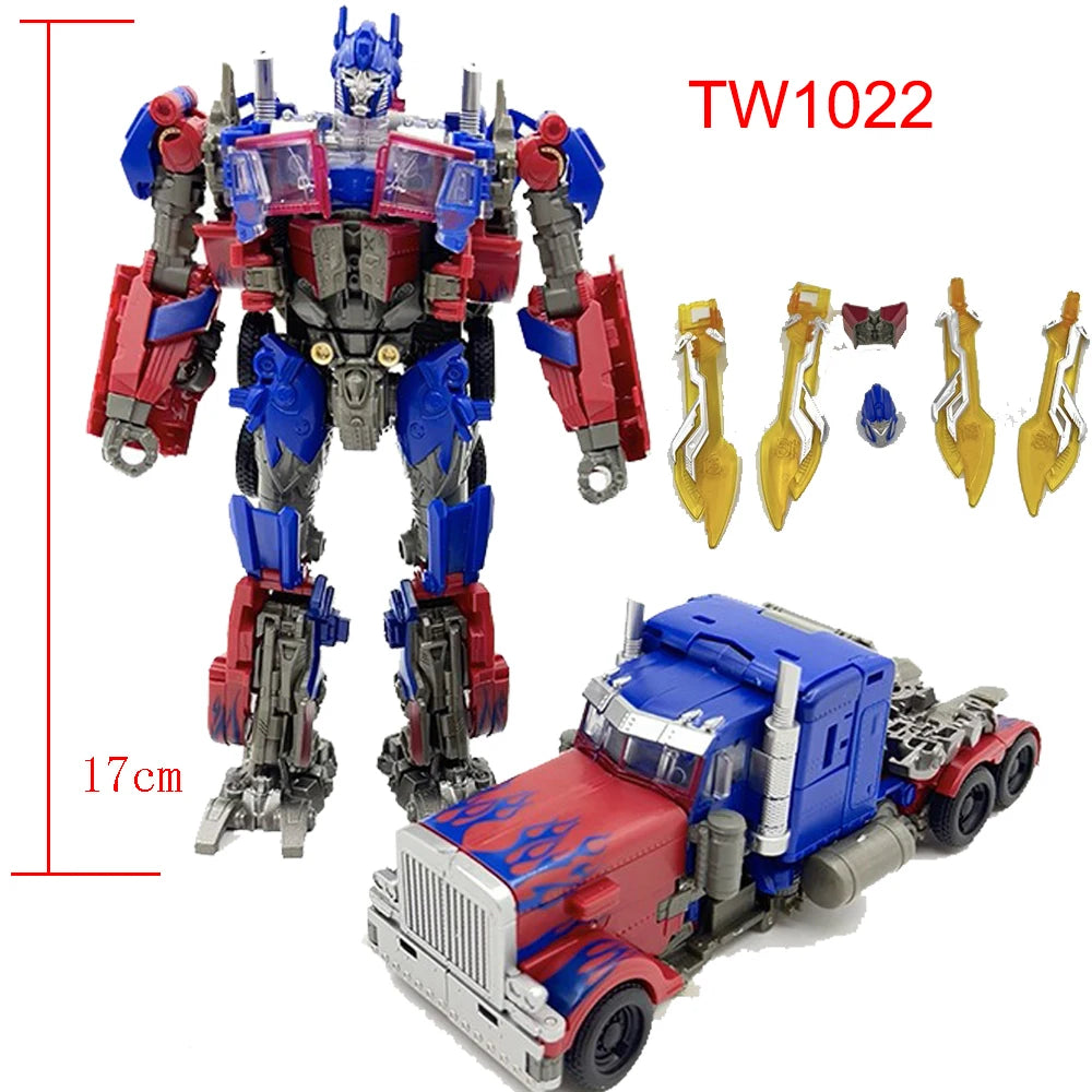 Baiwei Shockwave TW1028 Transformation Toys Sentinel Prime TW1024 Model Ironhide TW1026 Robot Bumblebe TW1025 Figure TW1030