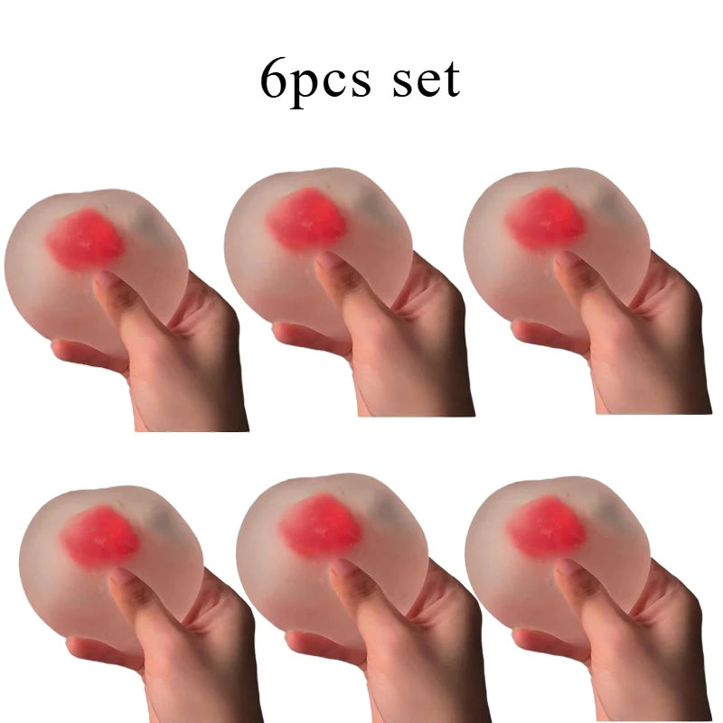 Strawberry Mochi Squeeze Toys Relieve Stress and Vent Anger Toys Slow Rebound Stress Relief Toy Relieve Stress for Friends