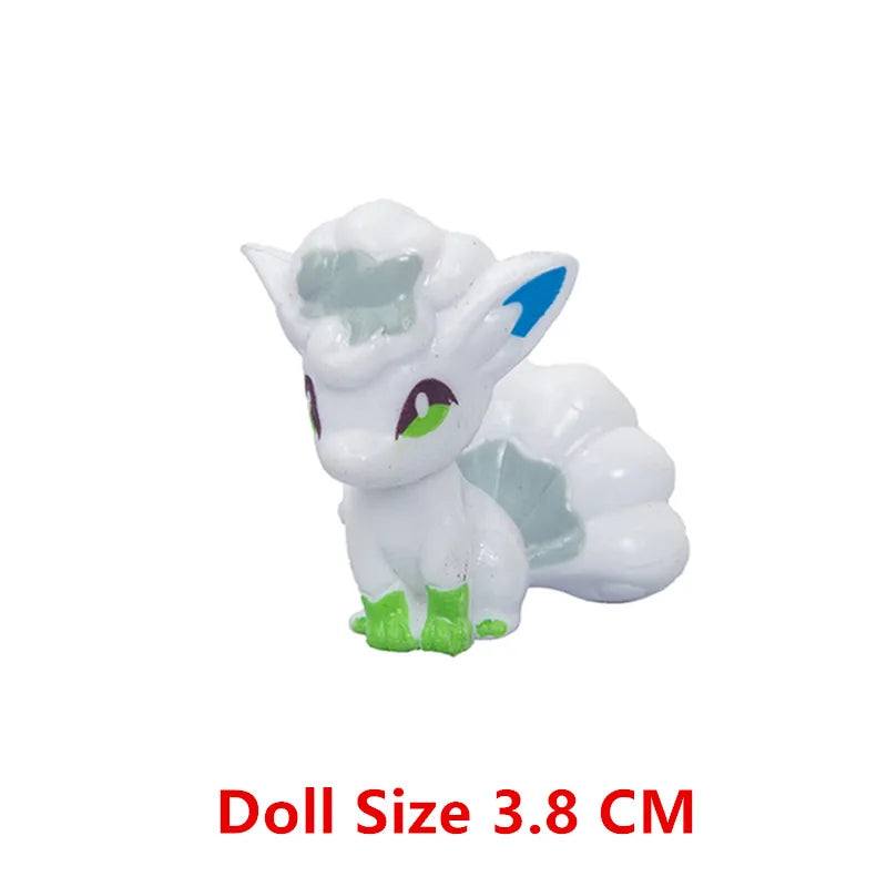 Pokemon Anime Figure Pikachu Sun Elf Eevee Gengar Monstruo De Bolsillo Cartoons Figure Model Action Toy Kids Gift Buy in bulk