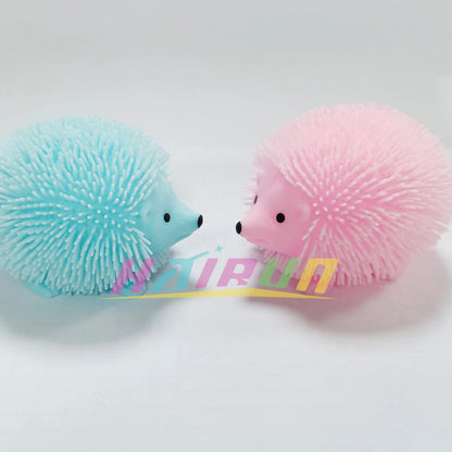 Animals Squeeze Ball Pinch Funny Cute Doll Toy Spiky Balls Toy Glitter Sensory Fidget Toy Stress Relief for Adult Toys
