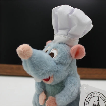 Ratatouille Chef Remy Plush Doll Magnetic Shoulder Decor Kawaii Creativity Plush toy Birthday Surprise Surrounding Birthday gift
