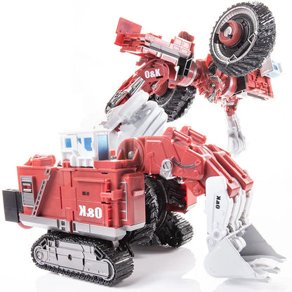 AOYI Oversize 8 IN 1 Transformation GT Devastator Toy Action Figure Cool Robot KO Excavator Model Kid Adult Gifts